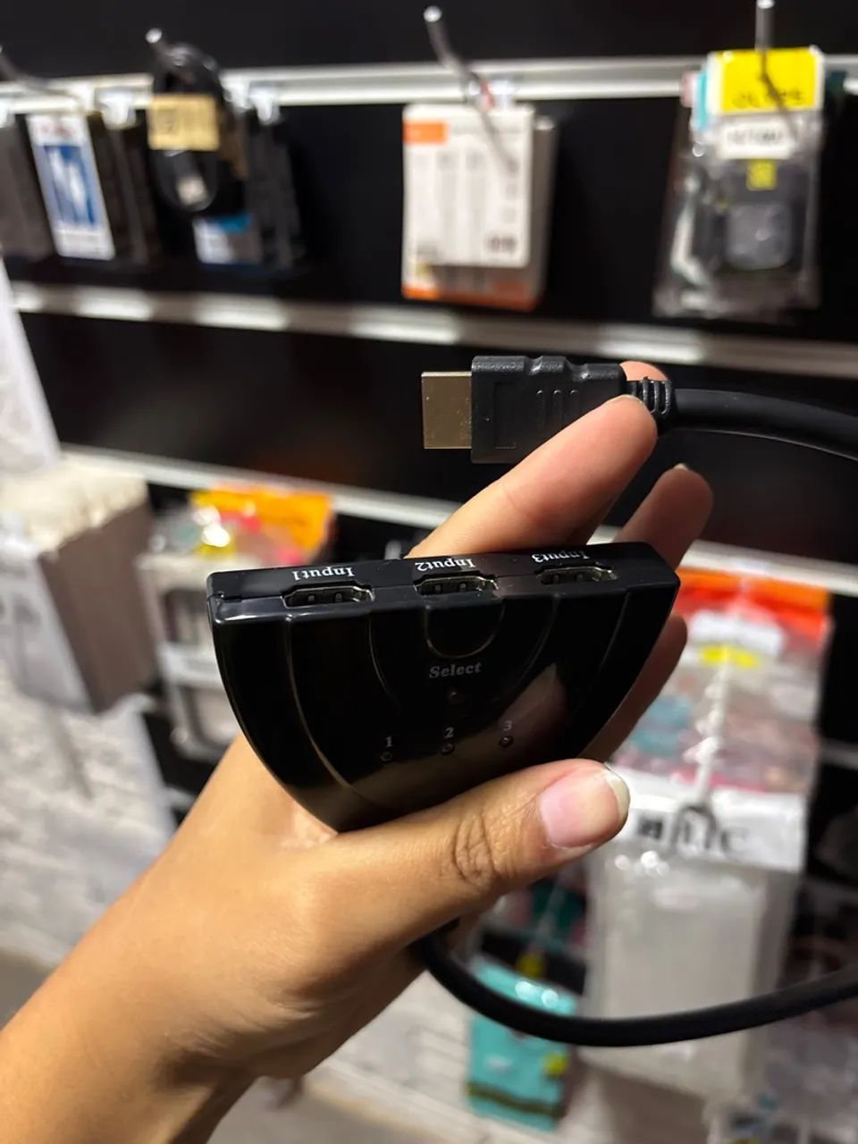 Switch HDMI com 3 Entradas - Foto 2