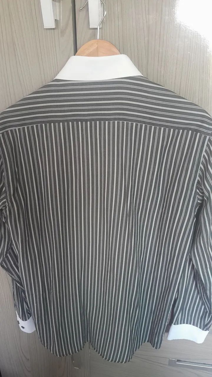 Camisa social preta - Foto 4
