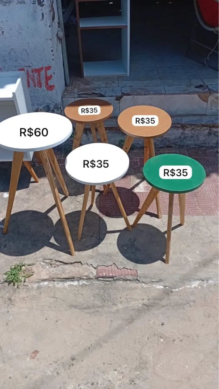 Mesas para decoração 