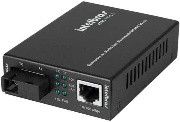 Intelbras Kfsd 1120 A or B Media Converter64341320281730120