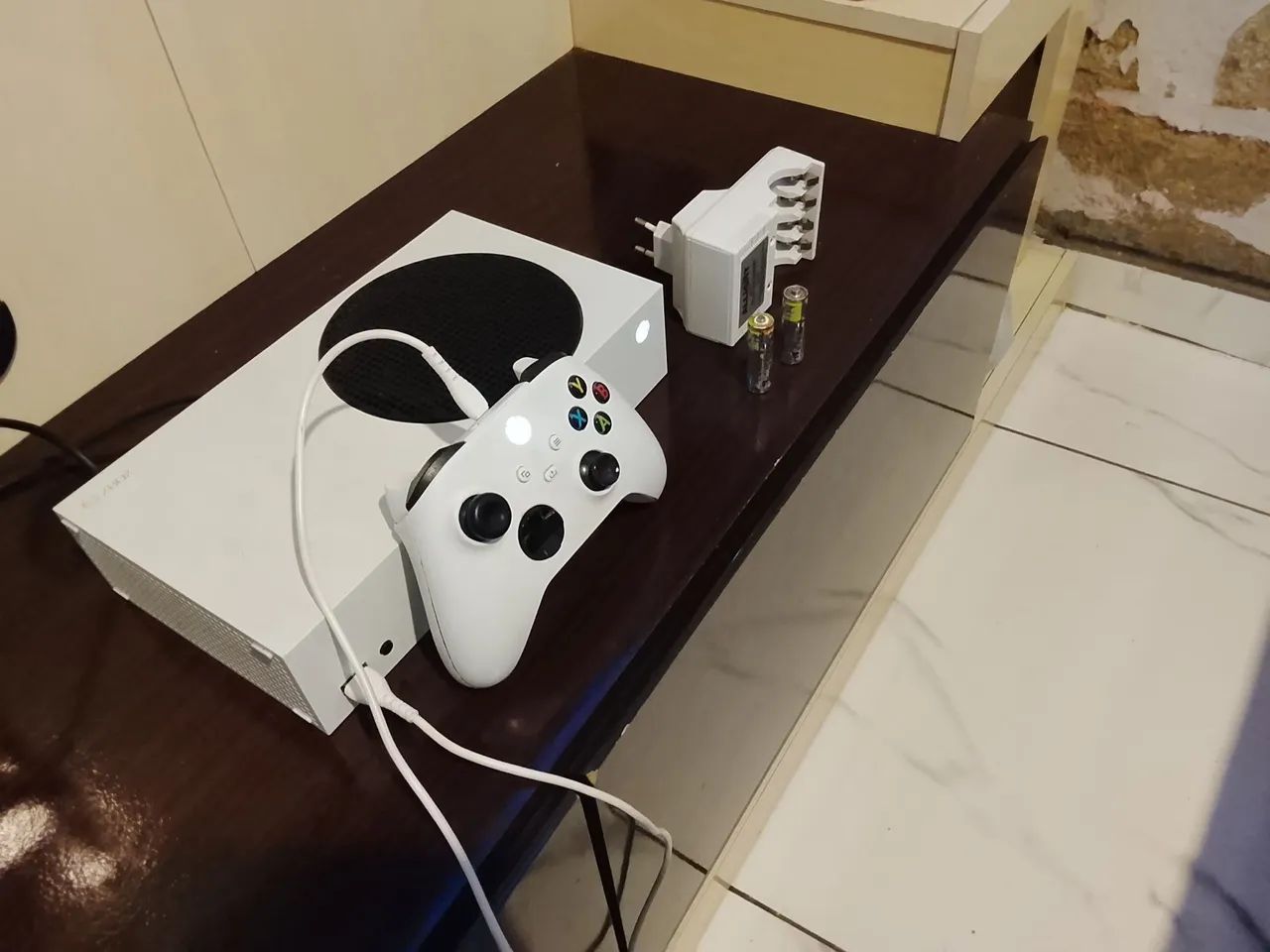 Xbox série s com jogos 