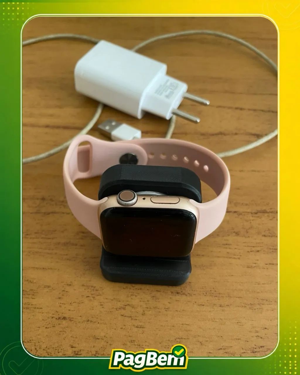 Apple Watch Series 4 40mm Rose Gold Alumínio - Foto 3