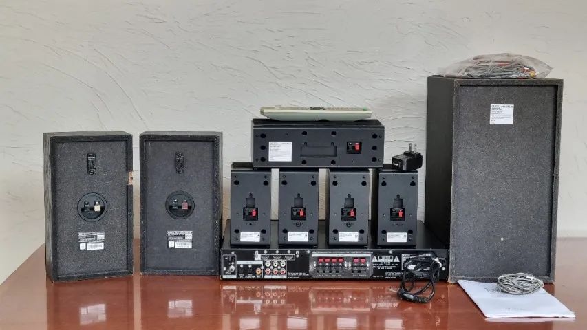 Home Theater 5.1- Sony HT-SS1100 + 2 caixas Onkyo - Foto 2