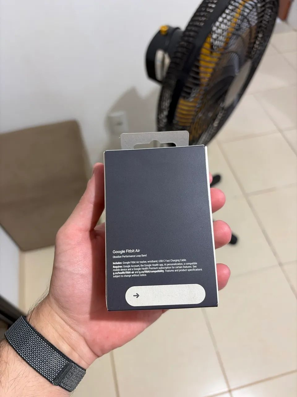 Google Fitbit Air lacrado novo  - Foto 2