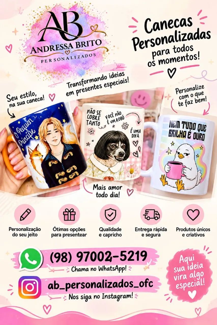 Caneca Personalizada 