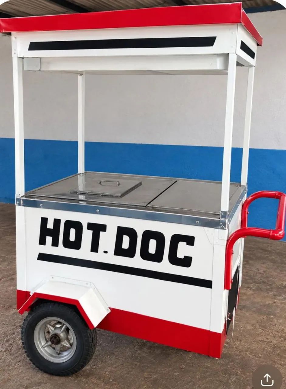 Carrinho de cachorro quente 