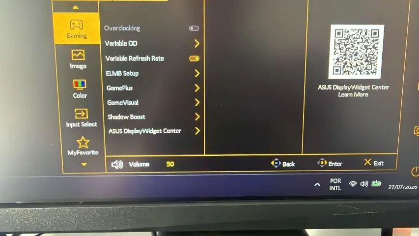 Monitor ASUS TUF Gaming VG27AQ5A - Foto 2