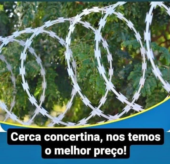 Fazemos instalação de concertina 