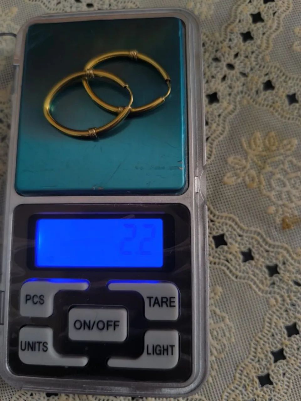Argola em ouro 18k - Foto 2