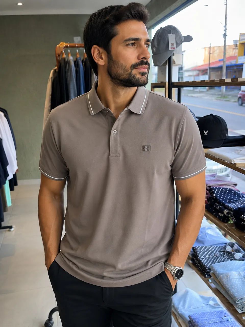 Camisa polo 