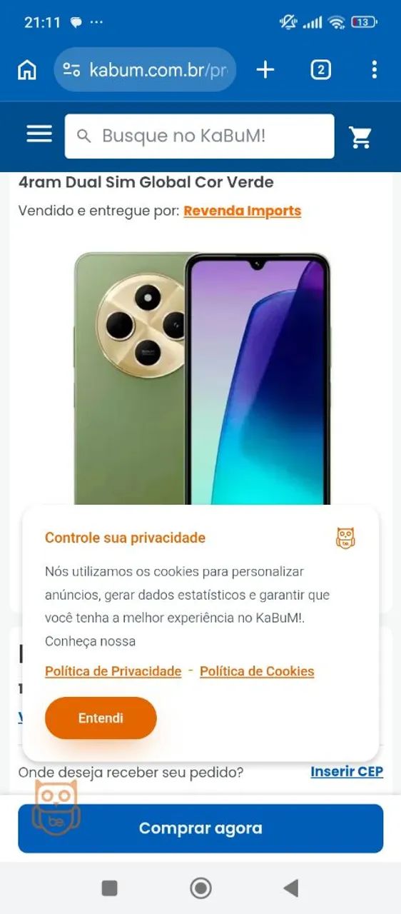 Vendo redmi 14 c novo  - Foto 3