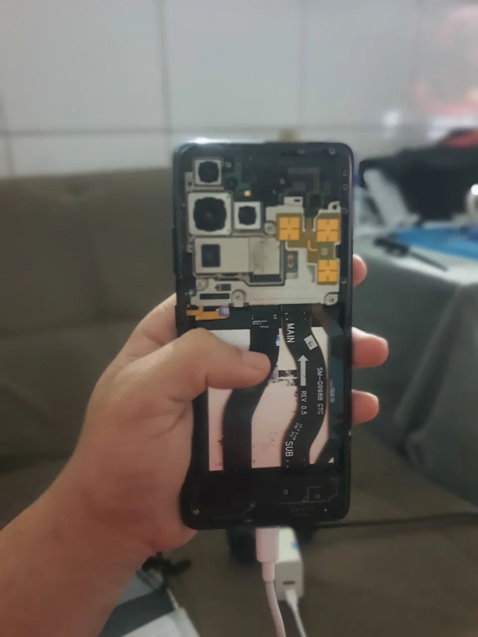 S21 ULTRA RETIRADA DE PEÇAS - Foto 2