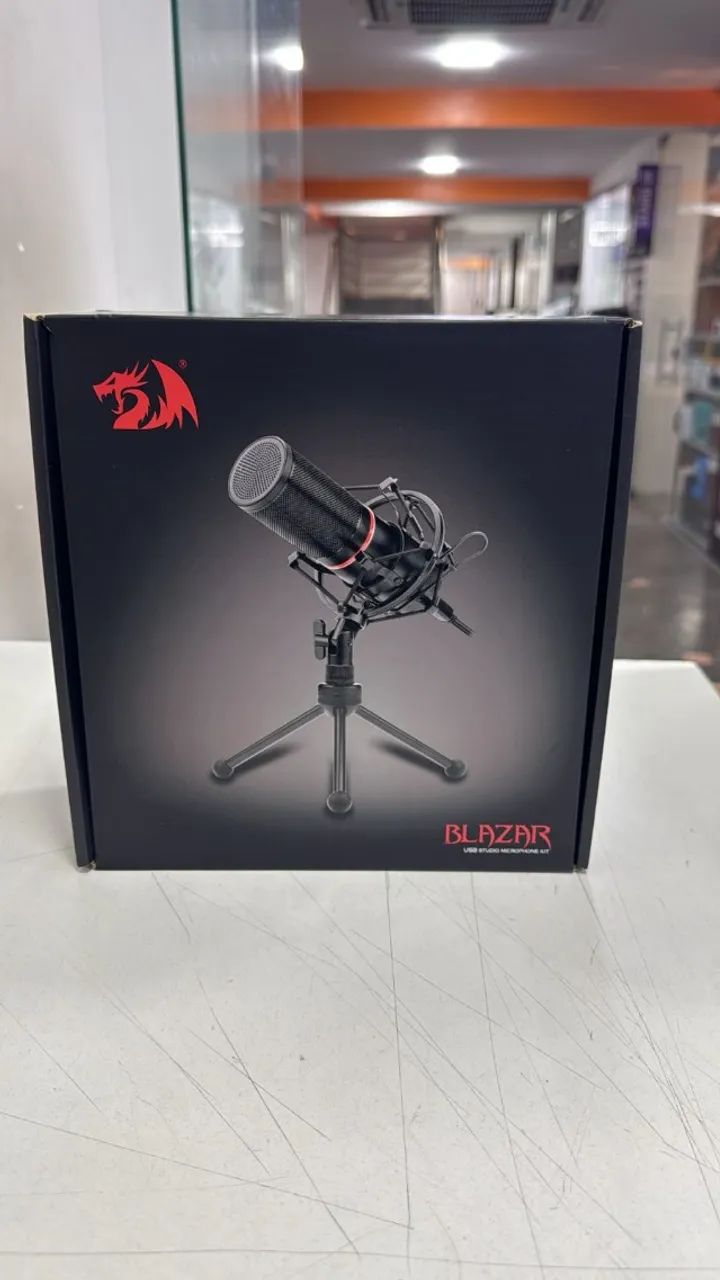 MICROFONE BLAZAR REDRAGON NOVO