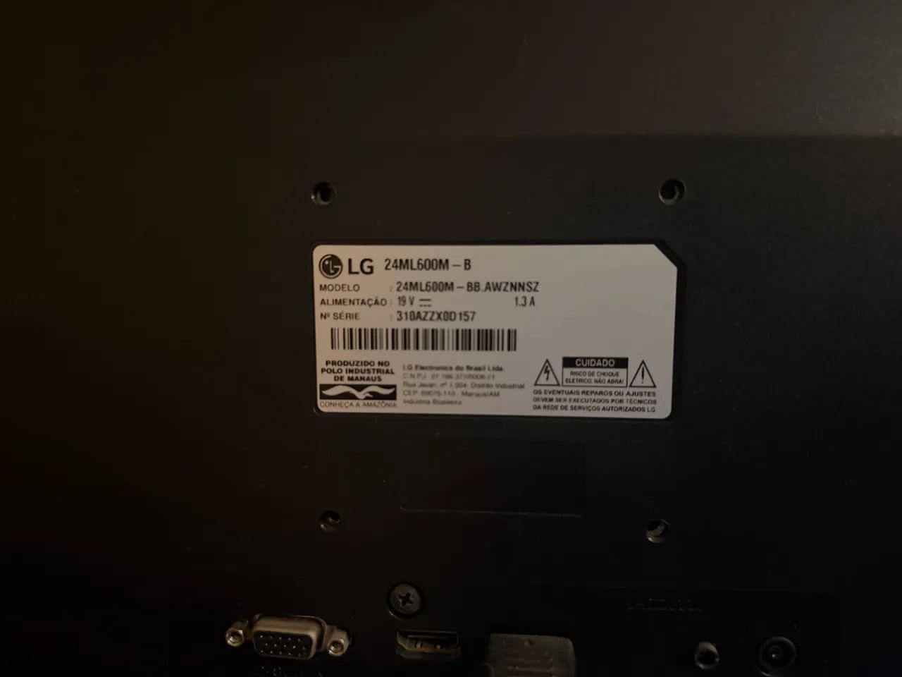 Monitor LG 24 Polegadas IPS Full HD 75Hz 24ML600M-B | HDMI | FreeSync - Foto 5