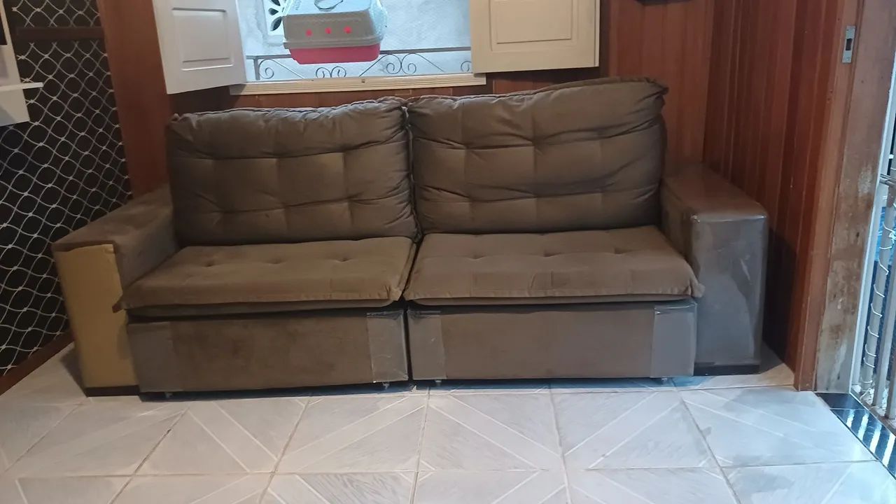 Sofá retratil e reclinável - Foto 4