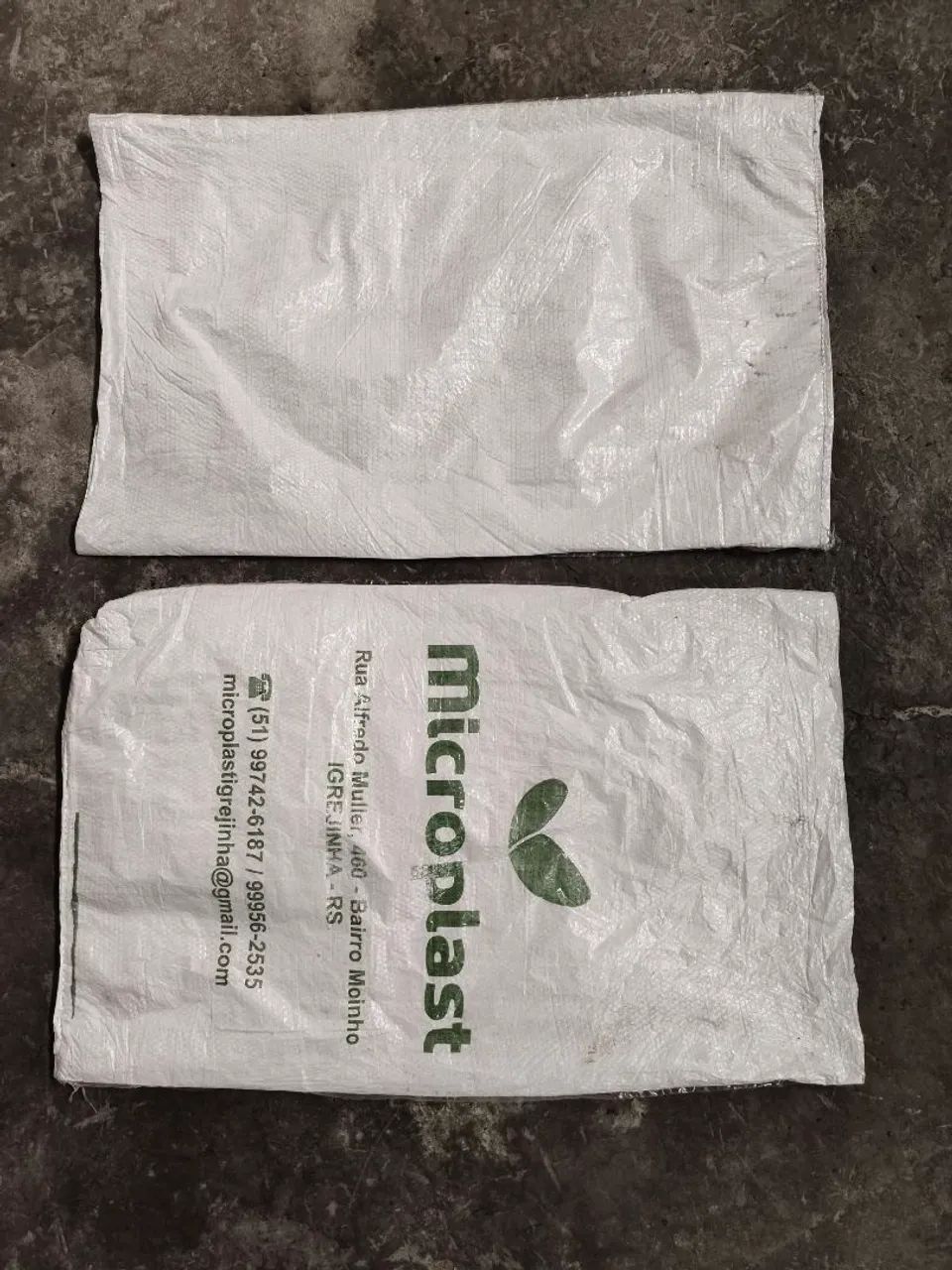 Sacos de ráfia 