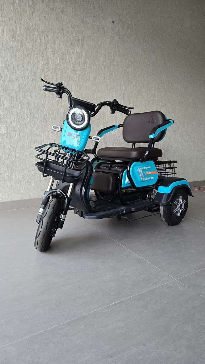 Triciclo Scooter Moto Elétrica  - Foto 3