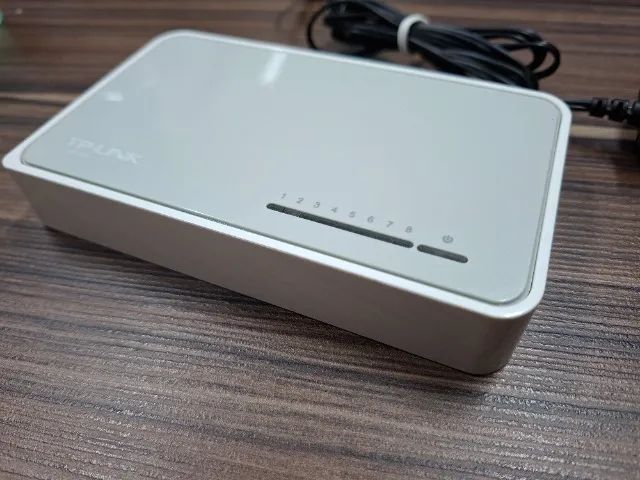 Switch Hub De Mesa 8 Portas 10/100 Tp-link Tl-sf1008d (Usado)