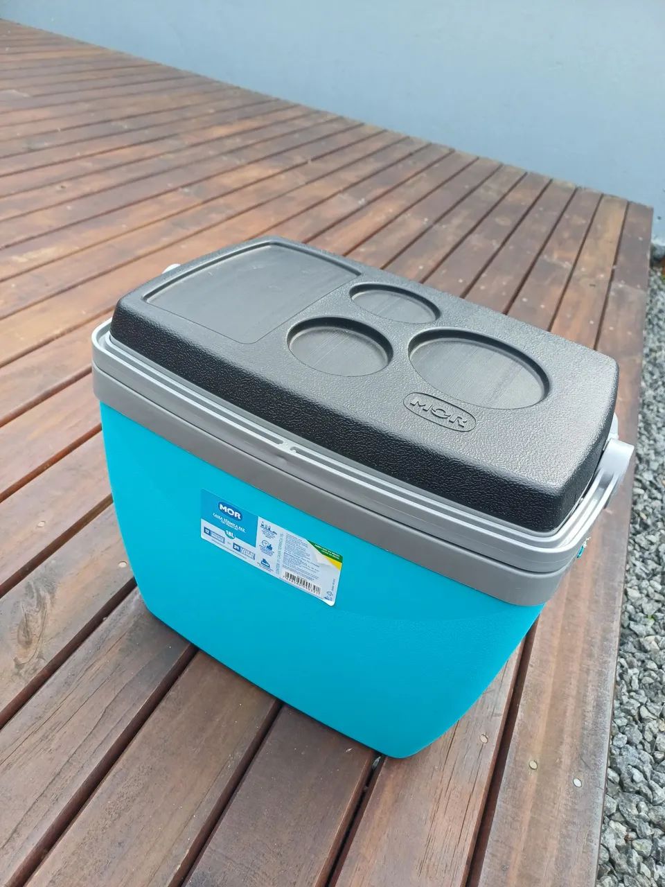 Caixa Térmica MOR 18 Litros Azul - Estado de Nova