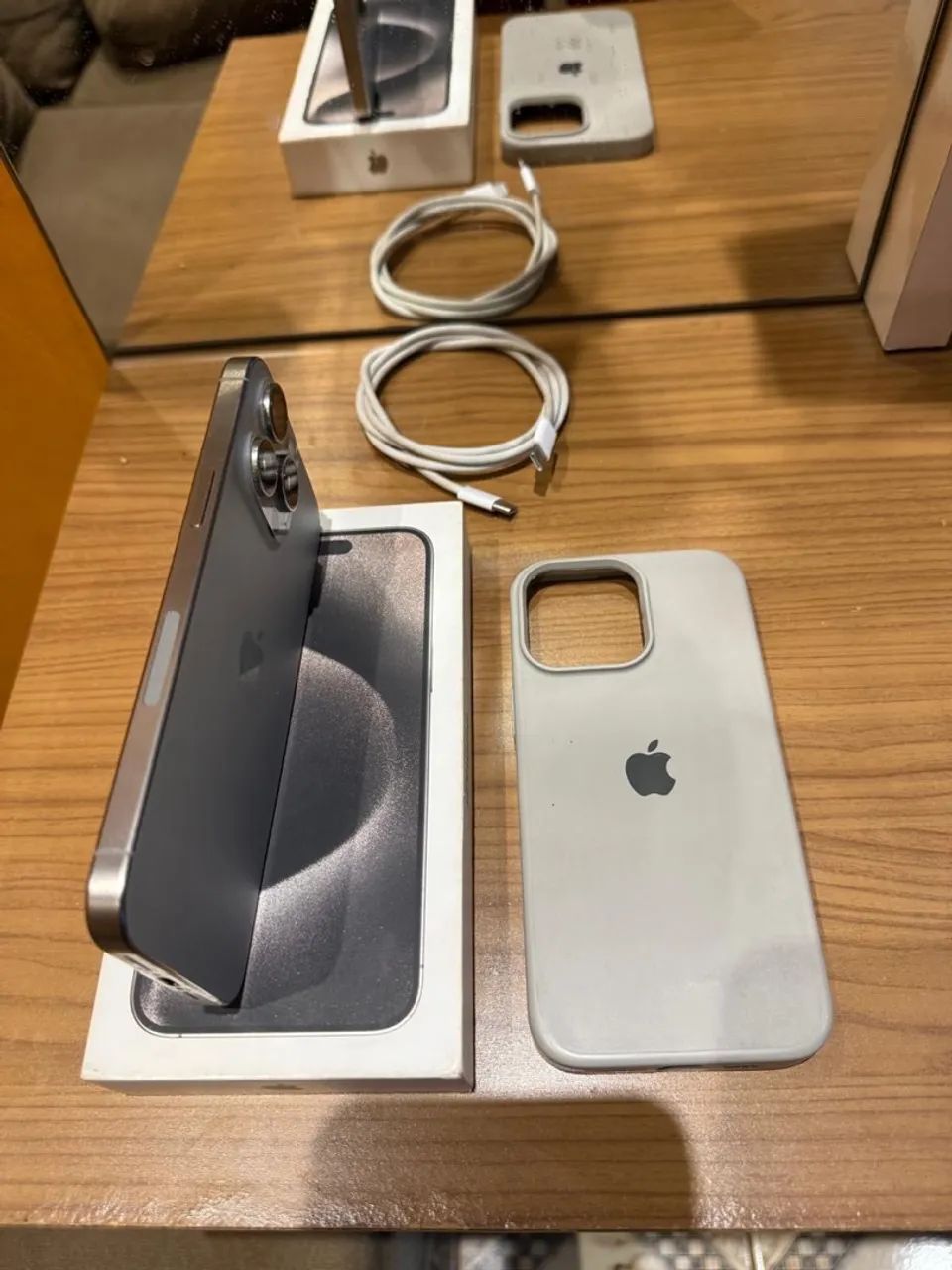 Iphone 15 pro max 256gb natural - Foto 4