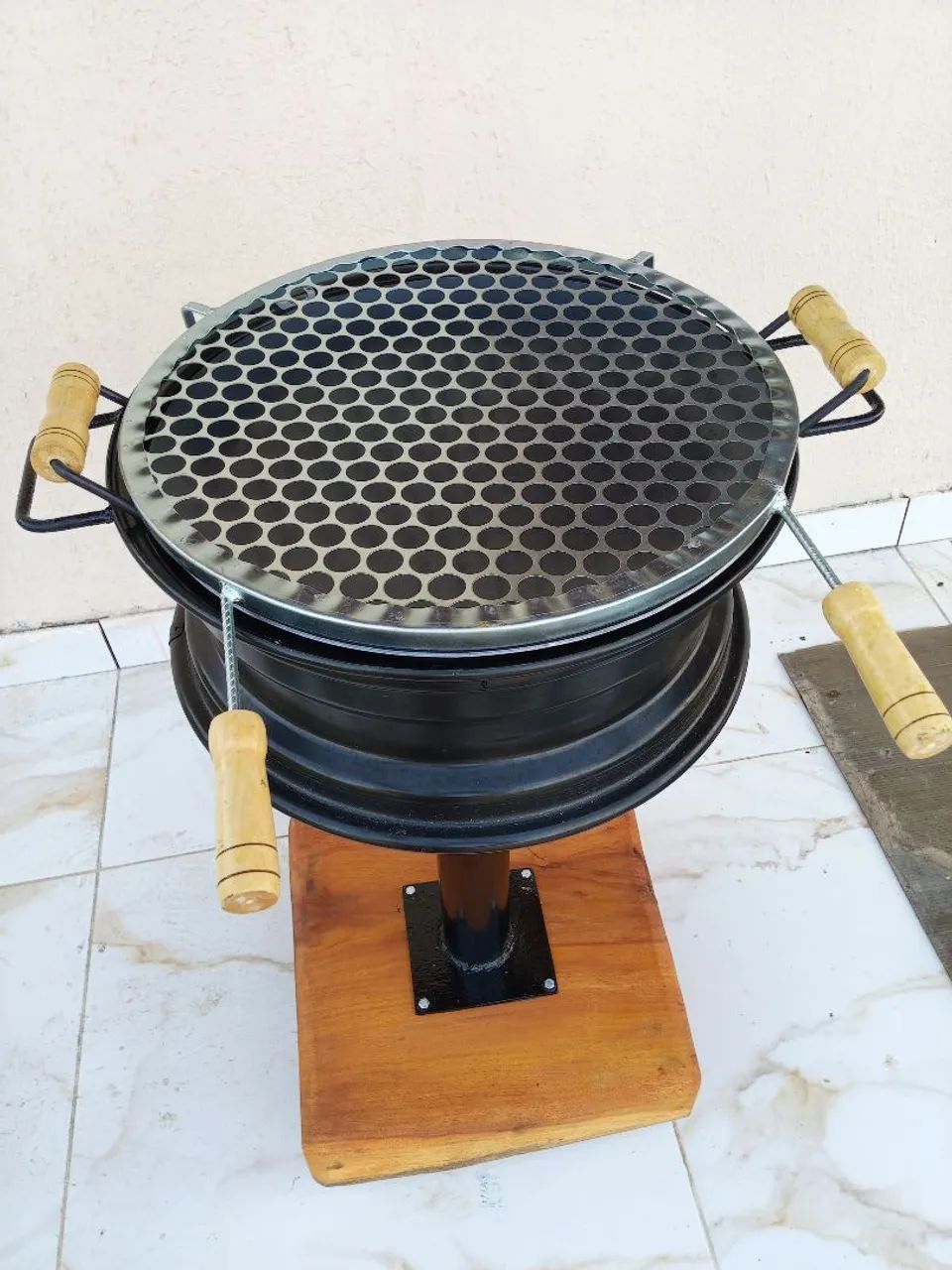 Churrasqueira nobre com Tacho  - Foto 3