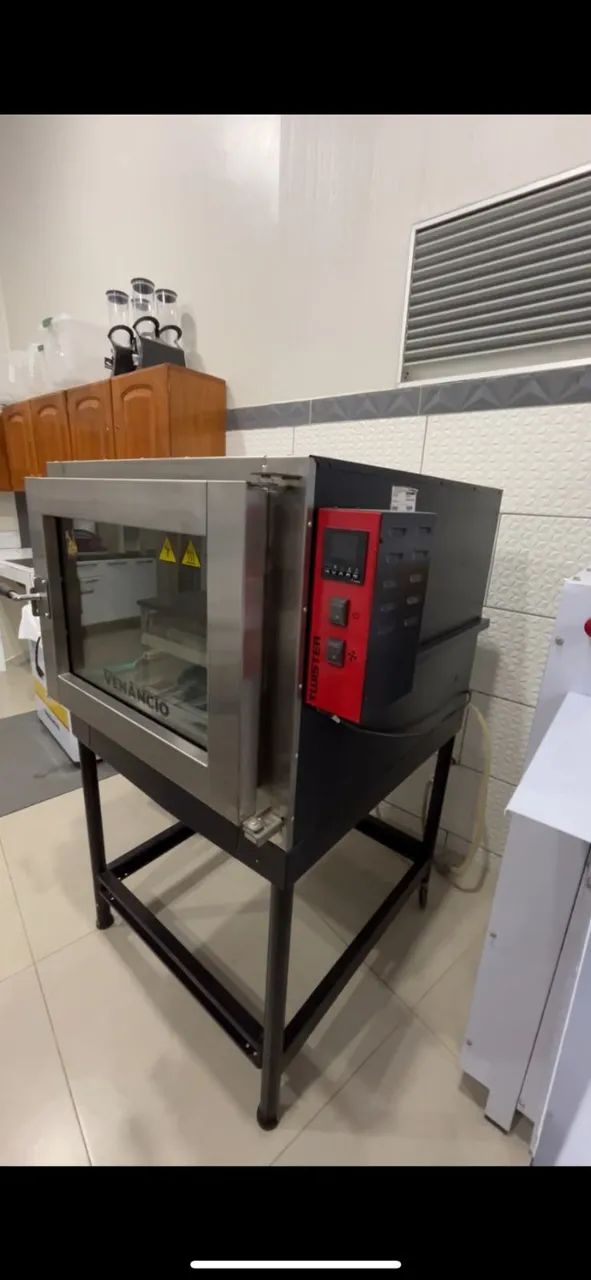 FORNO TURBO 5 ESTEIRAS VENÂNCIO À GÁS