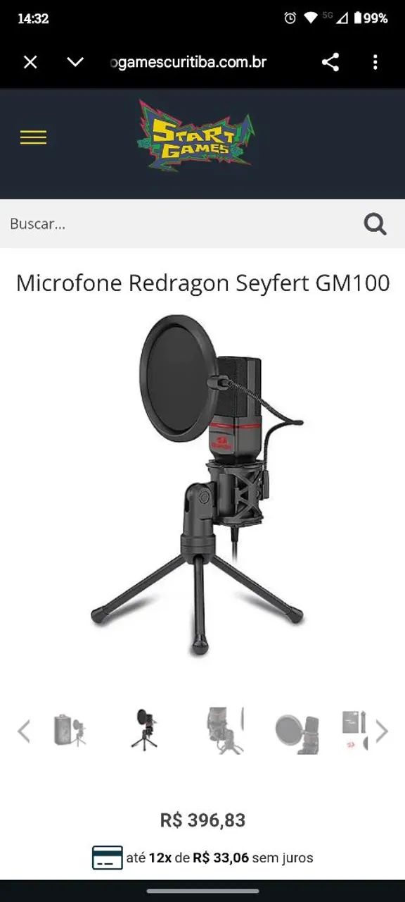 Microfone SEYFERT REDRAGON  - Foto 4