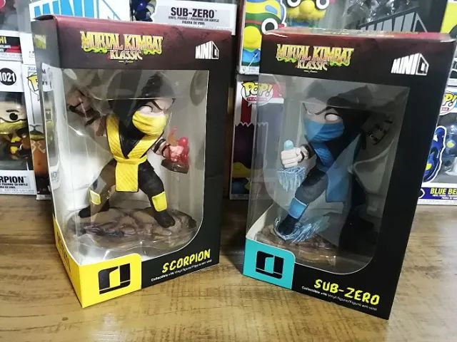 Scorpion & Sub Zero - Mortal Kombat - Minico (Iron Studios) - Foto 5
