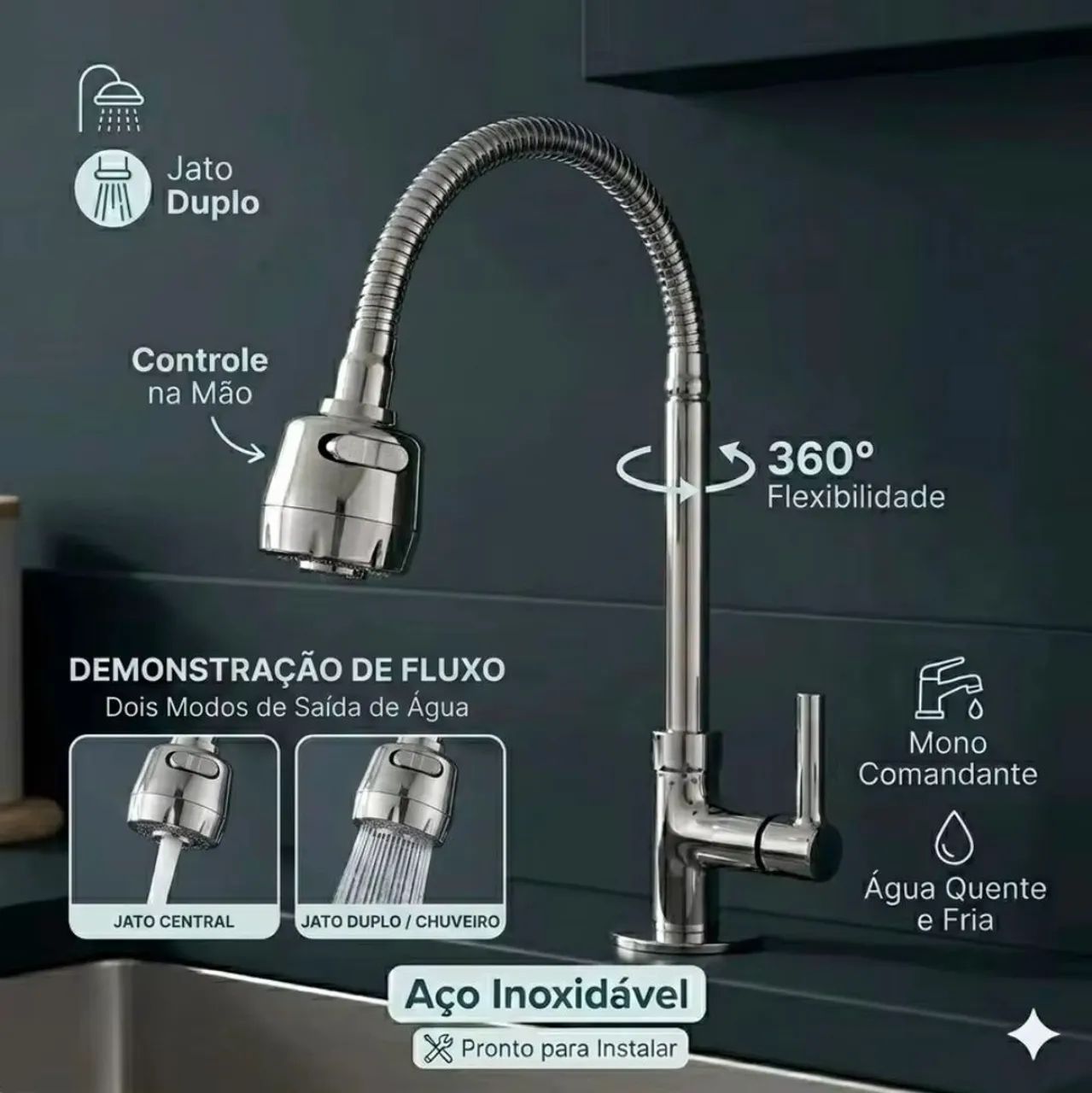 Torneira Gourmet - novo. - Foto 2