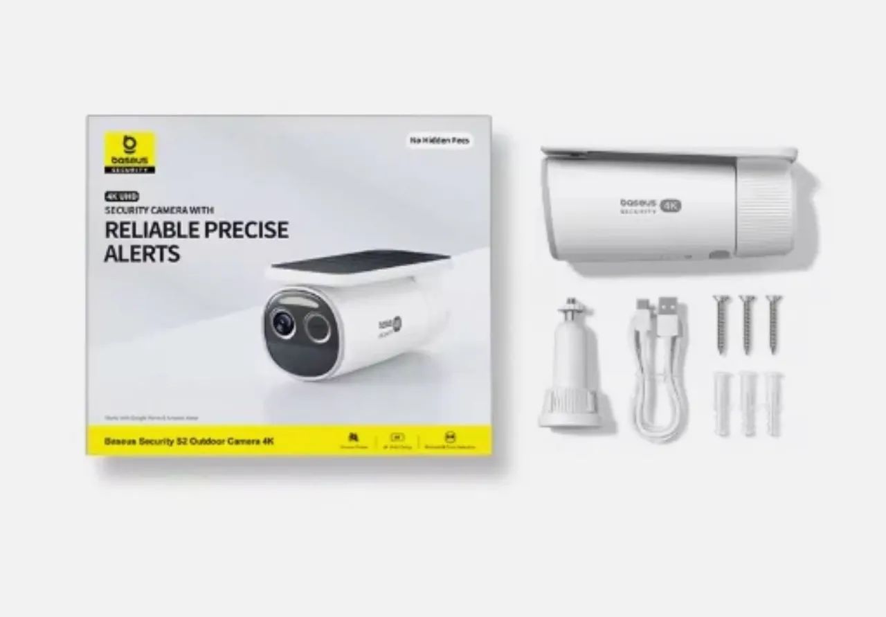 Camera Moderna de segurança Baseus S2 4k