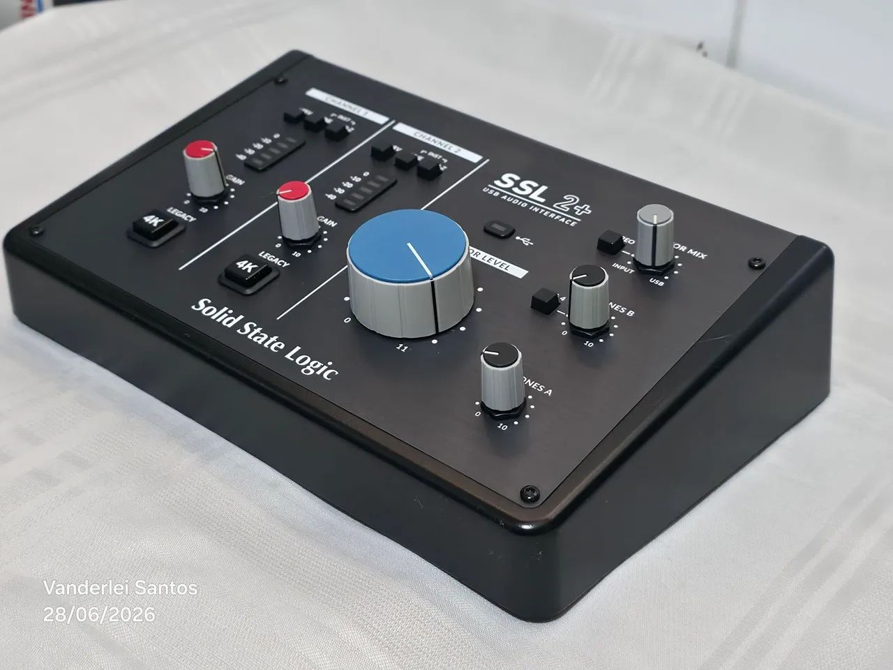 Interface de áudio Solid State Logic SSL2+