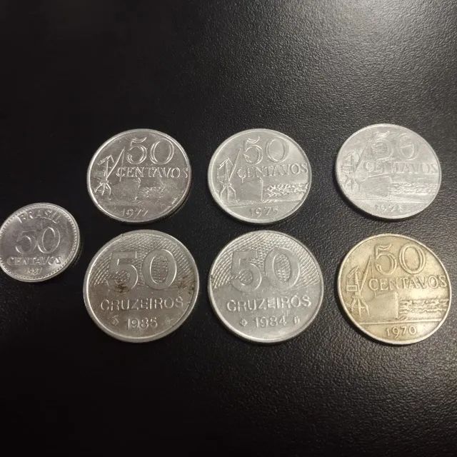 Moedas Nacionais Antigas - Foto 2