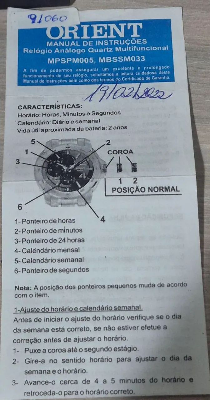 Relógio orient  - Foto 4