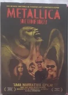 Lote 3 DVDs Metallica, Iron Maiden e Scorpions