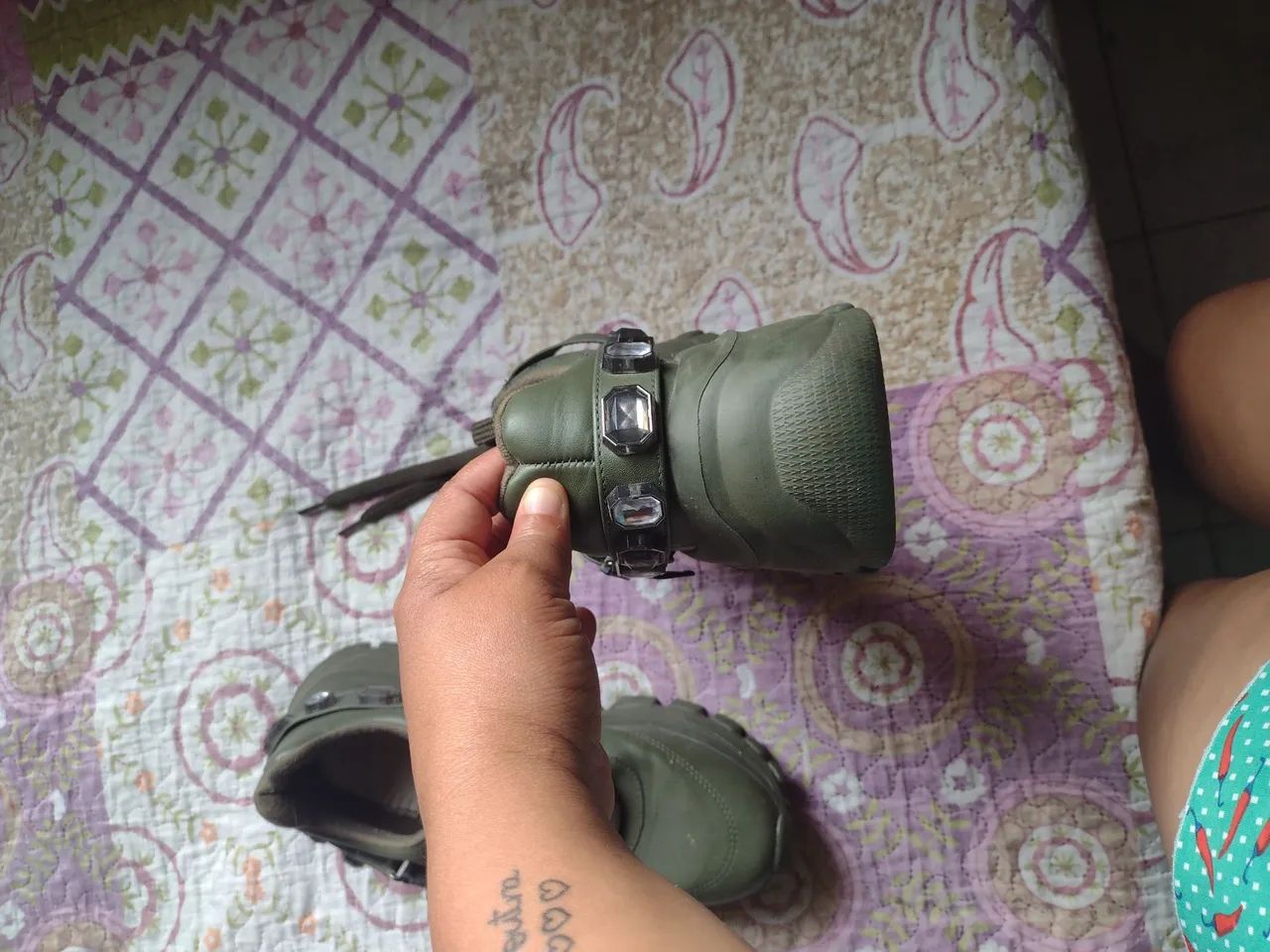 Tênis Vizzano verde - Foto 4