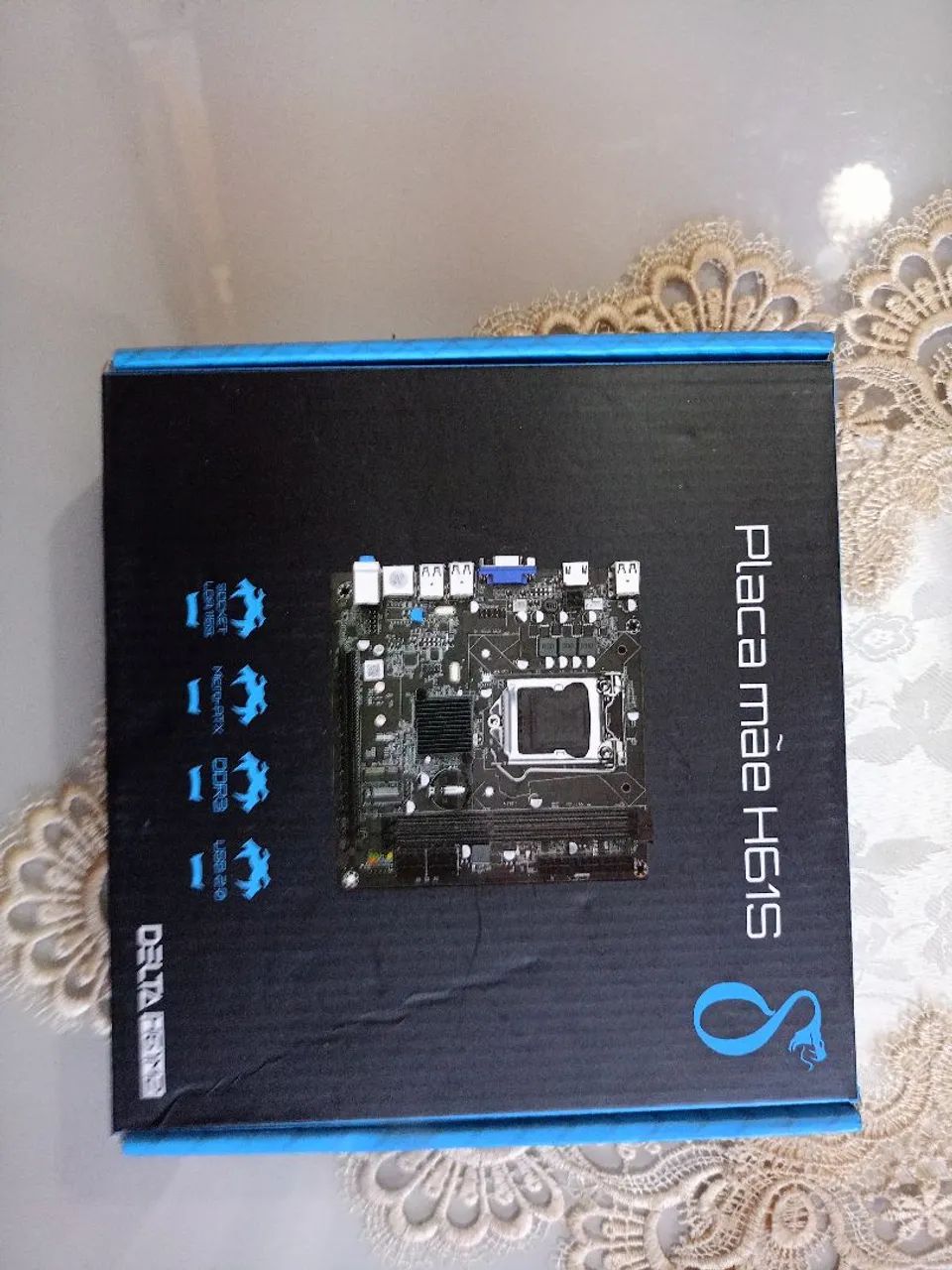 placa-mãe Aitek Delta-H61M2 - Foto 4