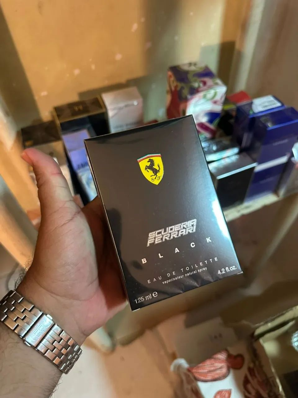 Perfume Ferrari Black 125ml- Original