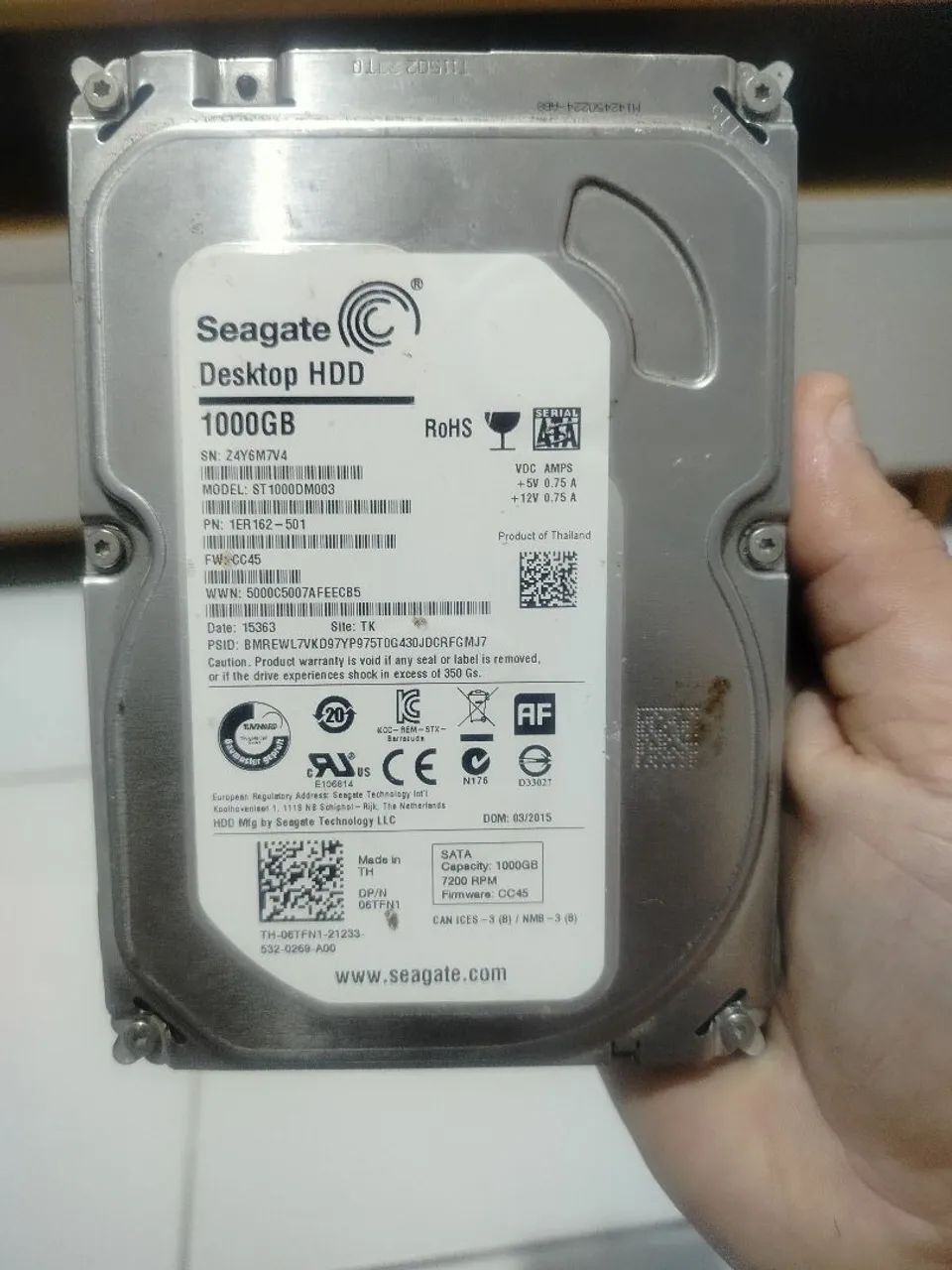 HD 1T Seagate 