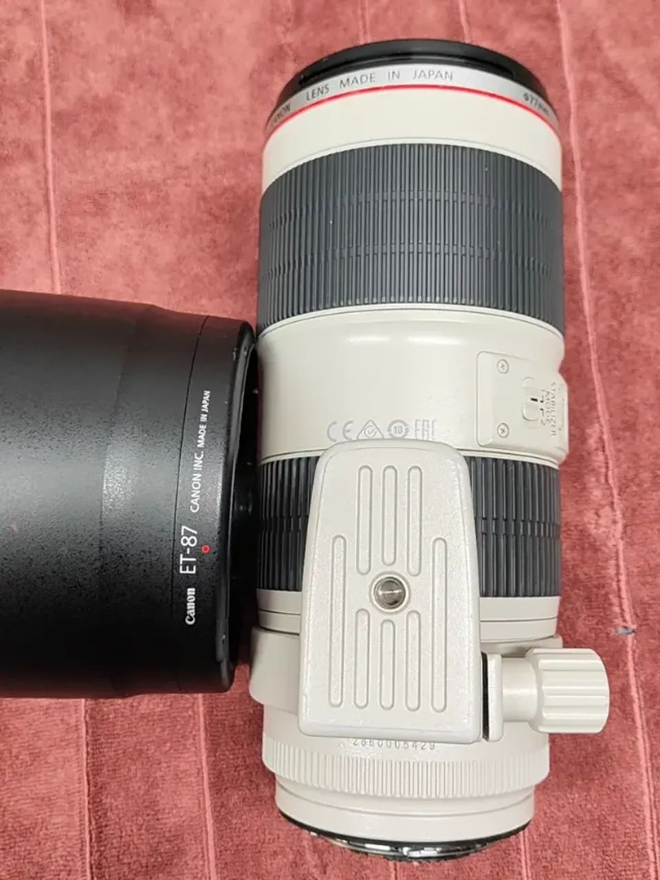 Lente Canon EF70-200 F2.8L IS II USM - Foto 4