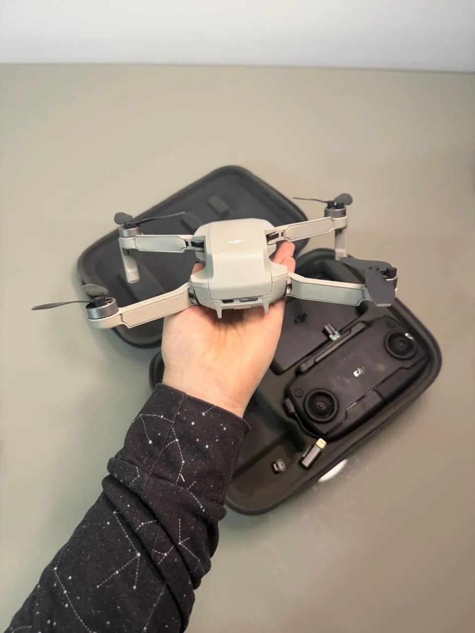 Drone DJI Mavic Mini + Controle + Case - Completo - Foto 3