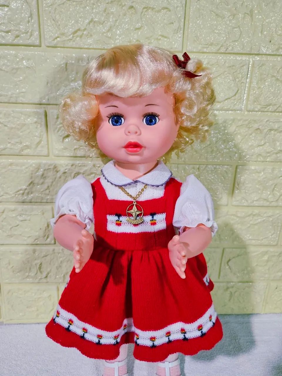 Boneca Bate Palminha da estrela na caixa e funcionando  - Foto 3