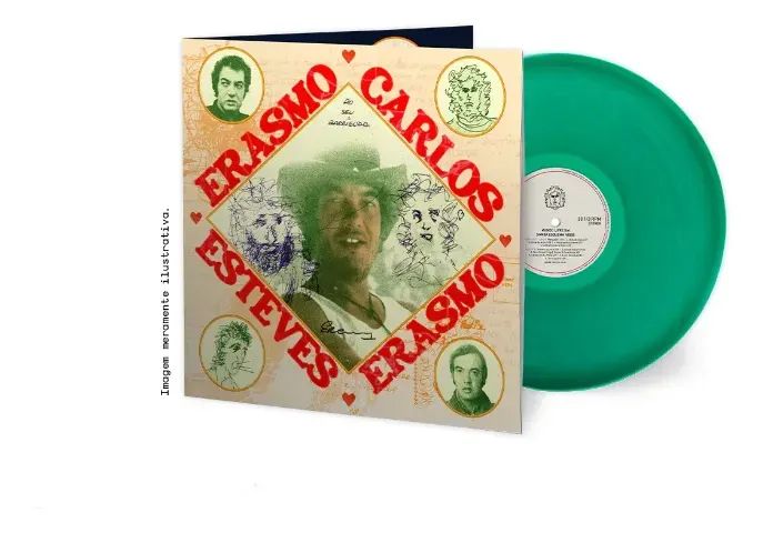 Lp Erasmo Carlos - Erasmo Esteves - Noize Edição Limitada - Foto 3