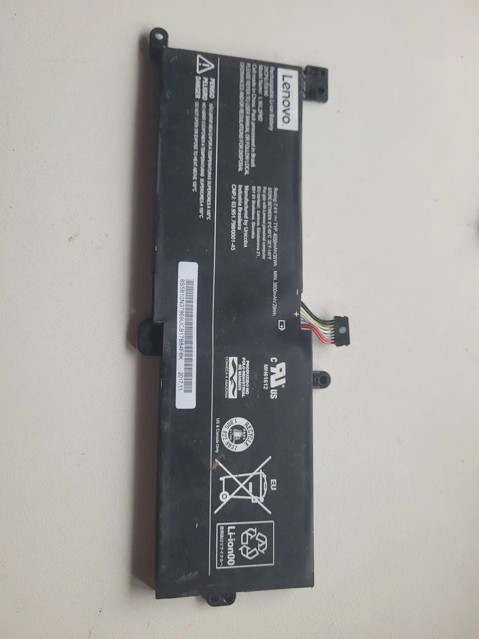 Bateria lenovo ideia pad l16l2pb2