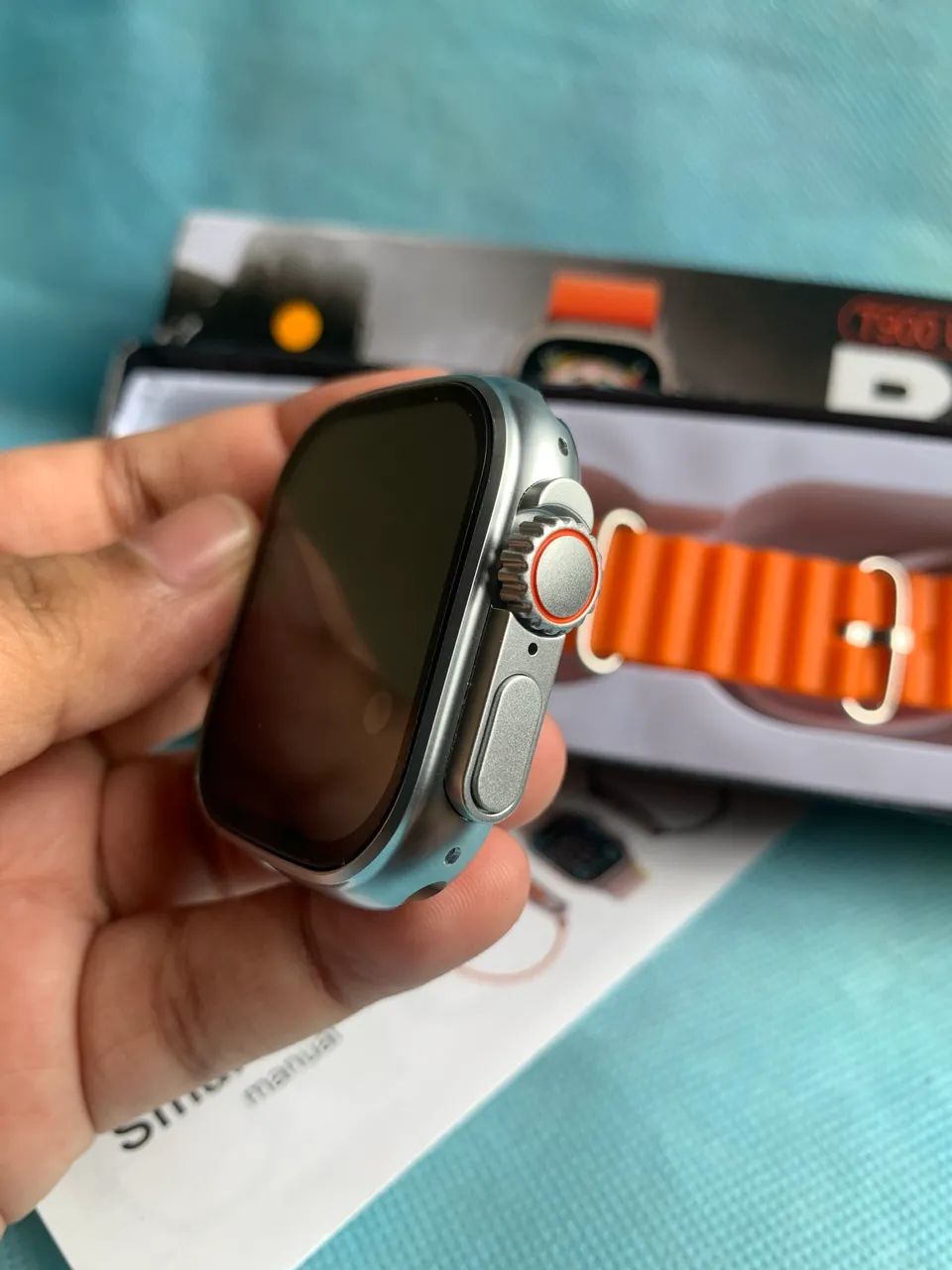 Relógio smartwatch t900 - Foto 2