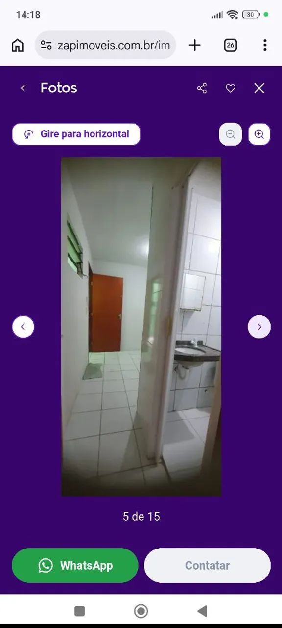 Vendo apartamento/kitnet no benfica - Foto 4