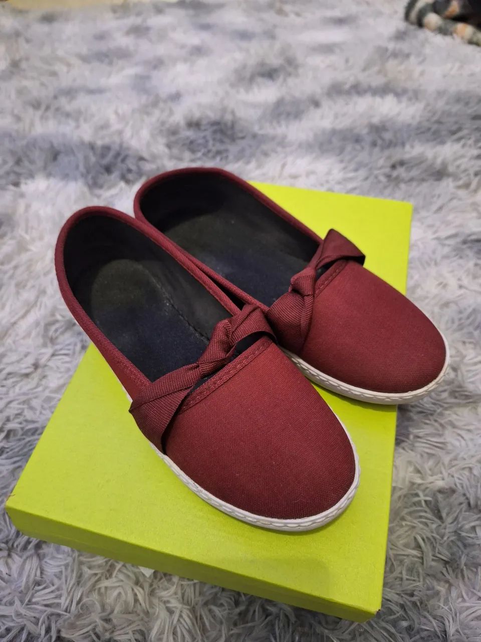 Slip On Feminino Vinho
