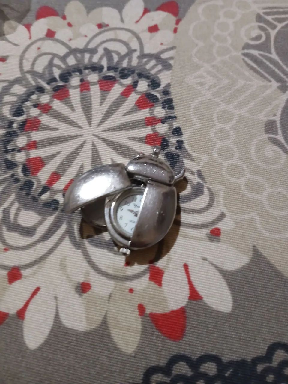 Relogio de bolso tipo besouro - Foto 3