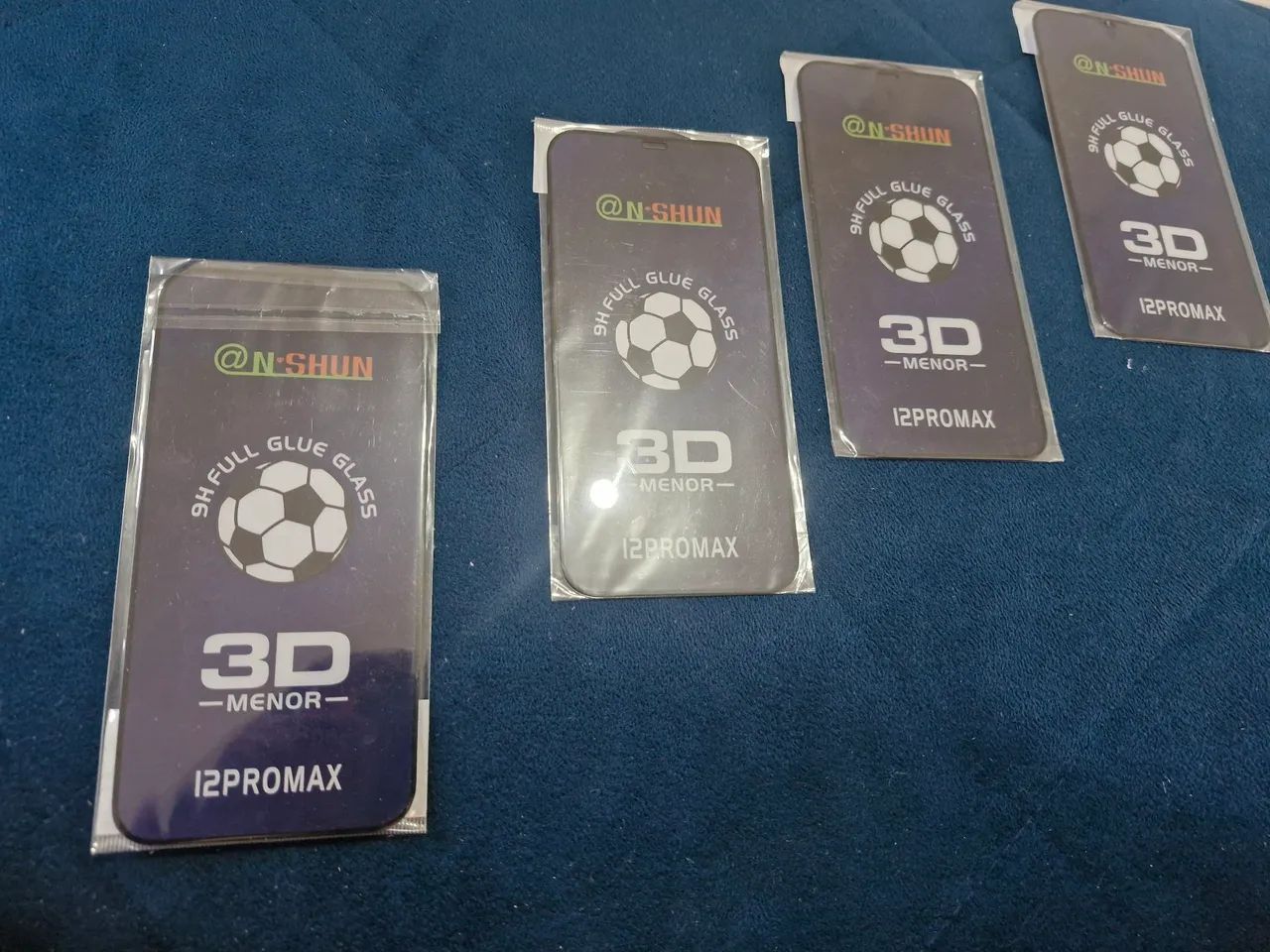 Película de Iphone 12 pro Max 3D glue grassa kit com 4