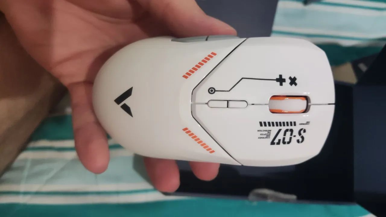 Mouse Gamer Rapoo VT9 Pro - Branco - Foto 3