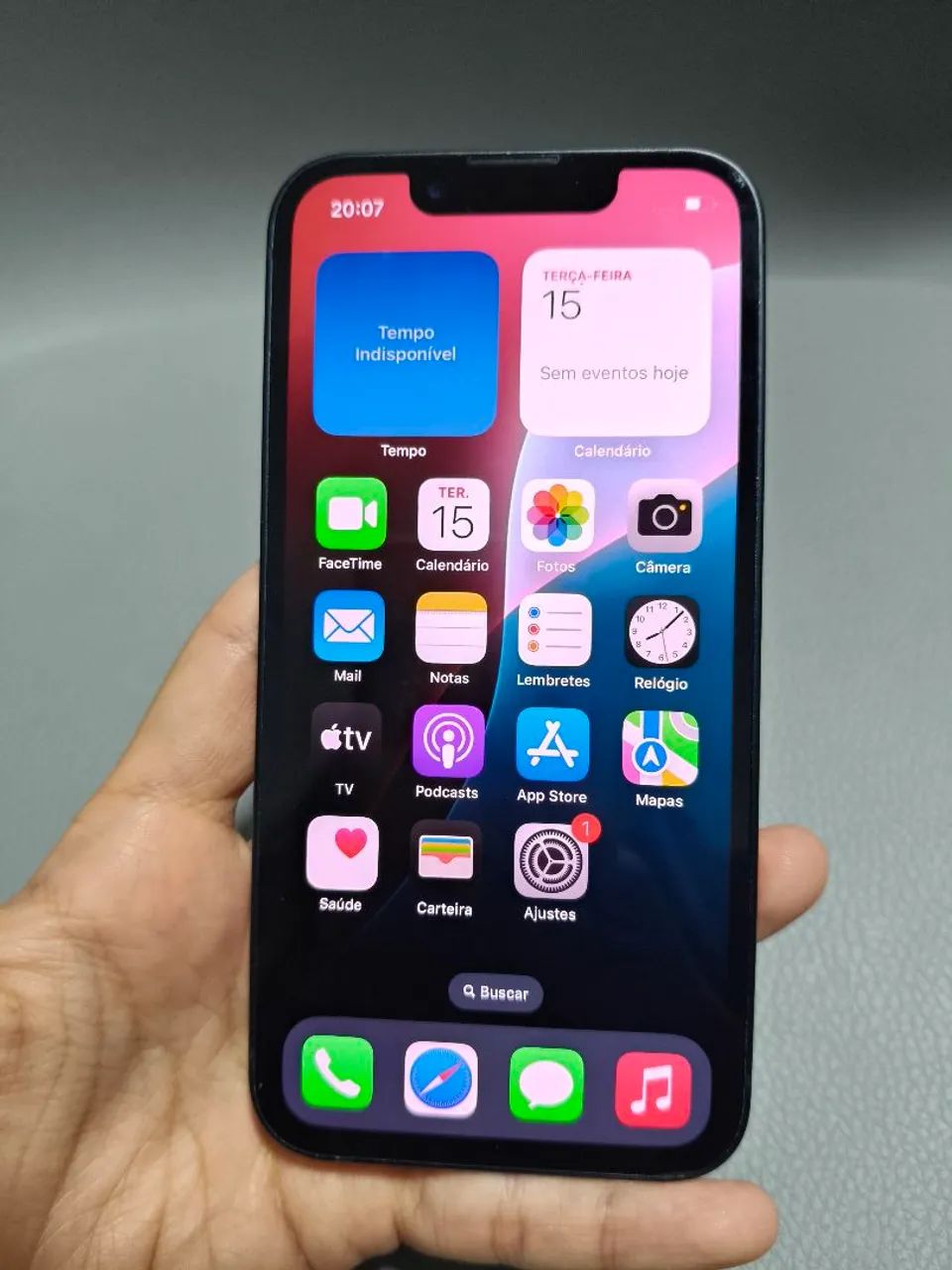 iPhone 13 mini 512GB preto- Bateria 100% - Foto 2